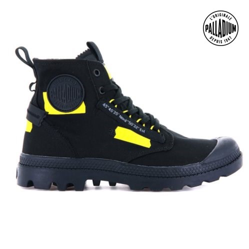 Palladium Pampa Hi Re-craft Laarzen Heren Zwart | NL 45MAQSX